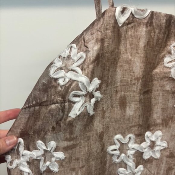 NWOT - Silk Floral Pattern Maxi - Picture 4 of 8